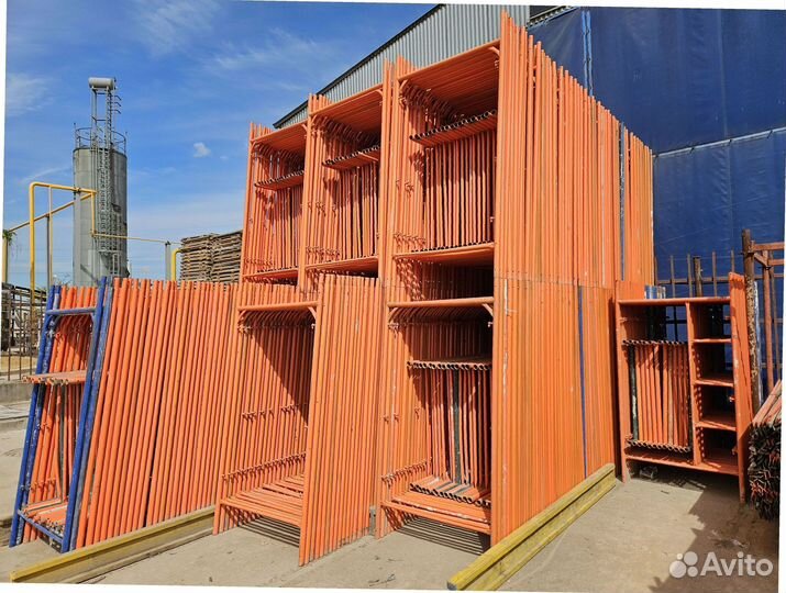 Прочные рамные леса