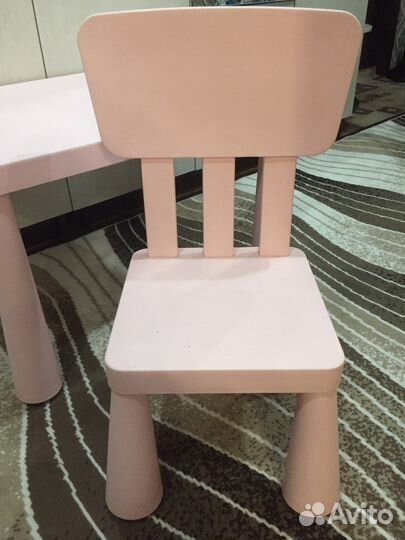 Стол+стул Маммут IKEA