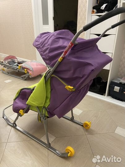 Санки коляска ника