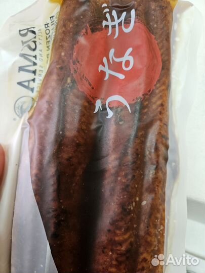 Угорь жареный в соусе унаги