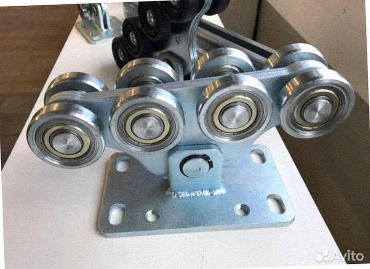 Комплект для откатных ворот. Оцинк шиной до 450 кг