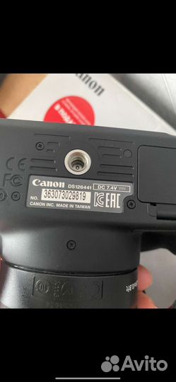 Зеркальный фотоаппарат canon 100d