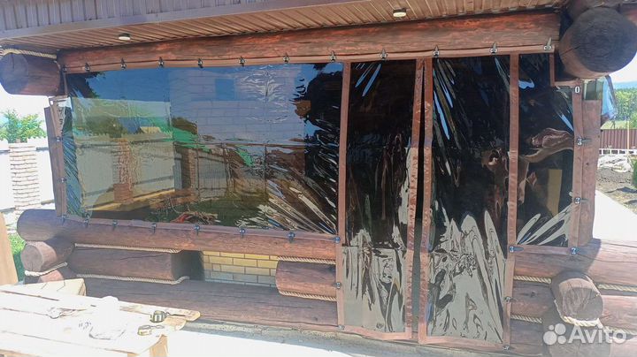 Мягкие окна для беседок террас и веранд