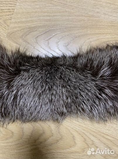 Воротник из чернобурки