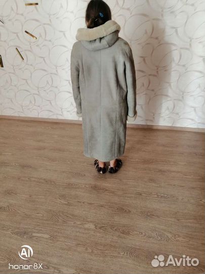 Дубленка натуральная женская 52