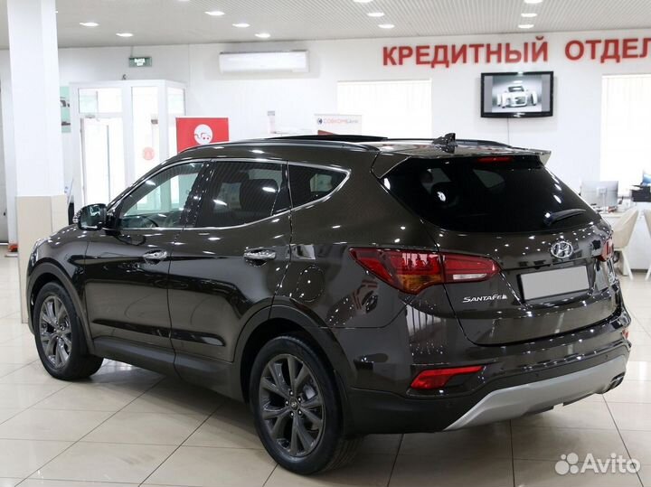 Hyundai Santa Fe 2.2 AT, 2016, 104 253 км