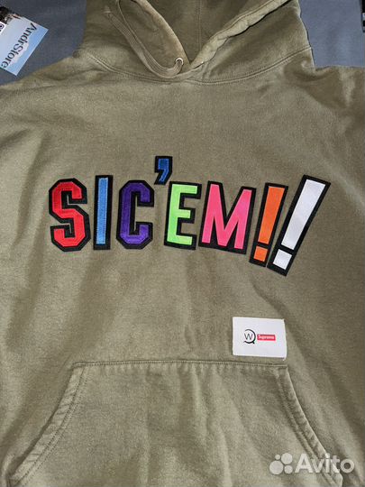 Толстовка / Кофта Supreme x Wtaps оригинал