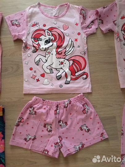 Пижамы для девочки 110