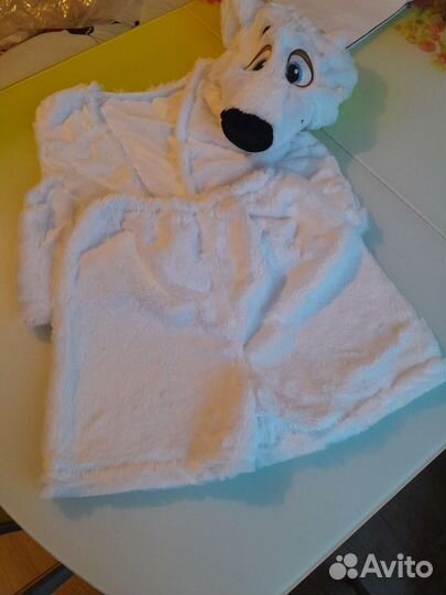 Новогодний костюм Белый мишка