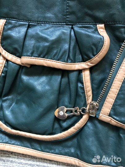 Куртка пиджак женская эко кожа