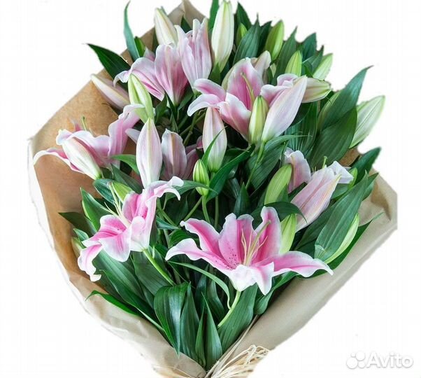 Лилии. Букет цветов