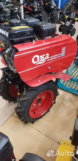 Мотоблок Ока мб-1д2м10а (Кадви 7лс) на тросах