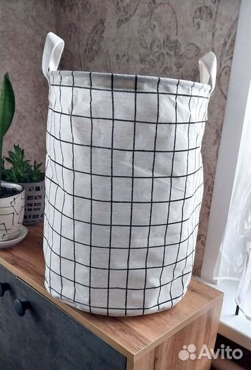 Складная корзина для белья, игрушек новая