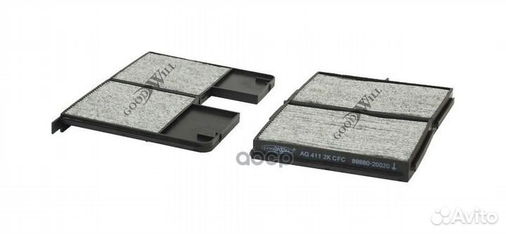 Фильтр салона угольный AG4112kcfc Goodwill