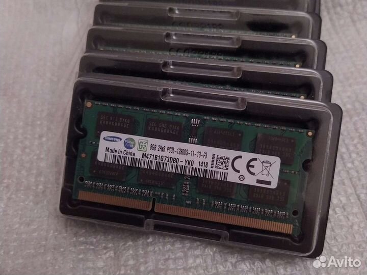 Новая Samsung 8Gb (ddr3l PC3L 12800s so-dimm)