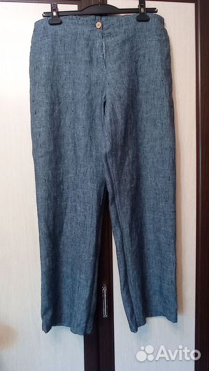 Льняные брюки,юбки, кофты размер 46, 52