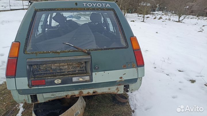 Запчасти на toyota tercel