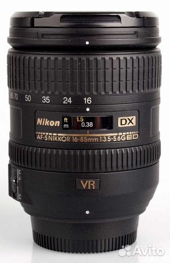 Nikon 16-85mm VR состояние нового