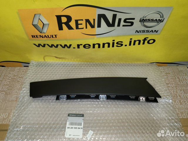 Накладка стойки двери передняя левая Renault