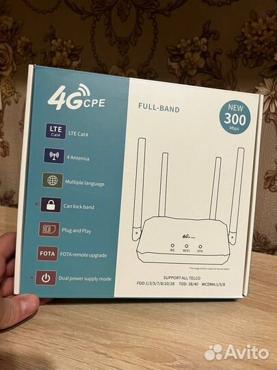 Wifi роутер 4g с сим картой / sim роутер Wifi