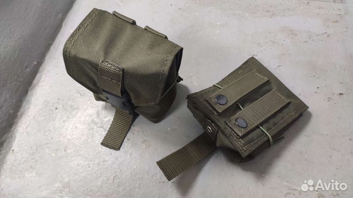 Подсумок свд на два магазина олива