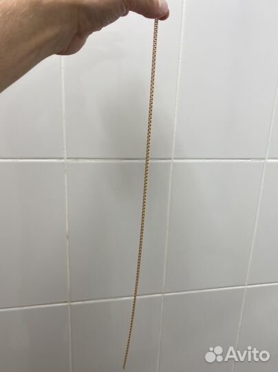 Цепь золотая мужская 585