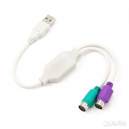Переходник для клавиатуры и мыши PS/2 на USB