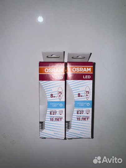 Лампочка Osram 8Вт Е27