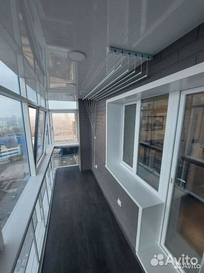 Обшивка лоджий и балконов