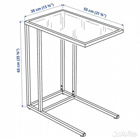 Прикроватный столик IKEA