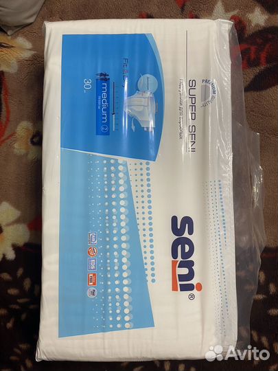 Памперсы для взрослых 2 размер сени