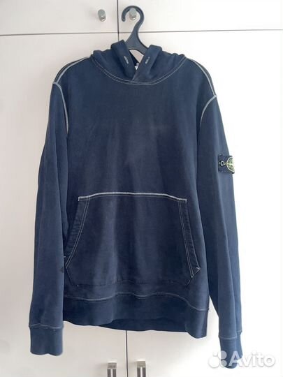 Stone island garment dyed худи оригинал