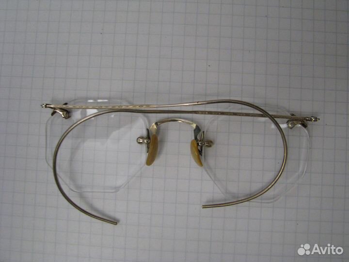 Очки American Optical США 1944 год золото дубле 12
