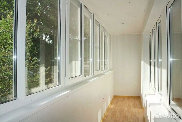 Окна на балкон лоджию