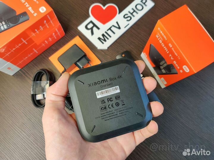 Xiaomi Mi Box S 2nd Gen (с Доставкой и Гарантией)