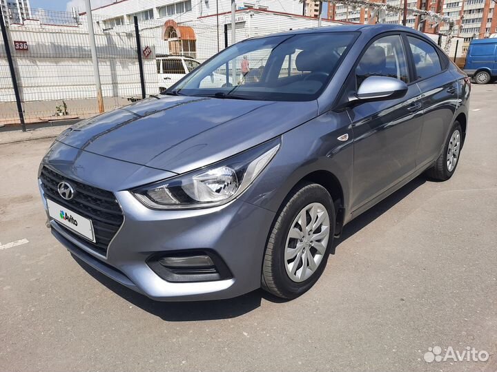 Hyundai Solaris 1.6 МТ, 2019, 42 000 км