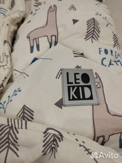 Зимний конверт в коляску leokid
