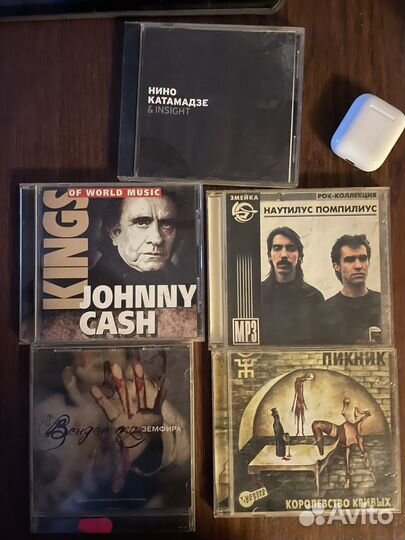 Cd диски Земфира, Пикник,Джони Кеш