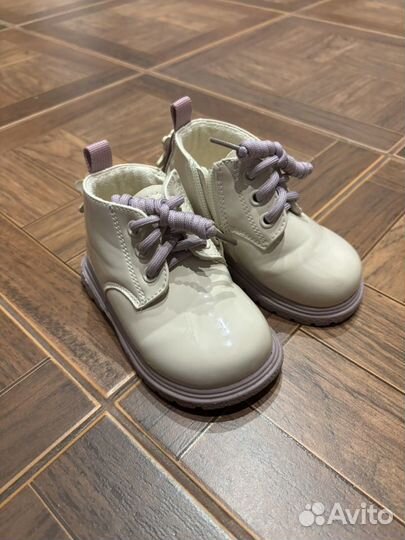 Ботинки осенние детские на девочку