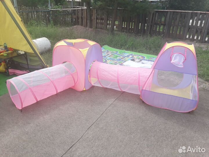 Детский лабиринт палаточный