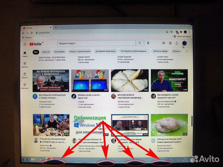 Монитор Samsung SyncMaster 940T с дефектом