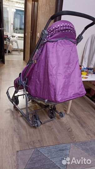 Санки-коляска новые