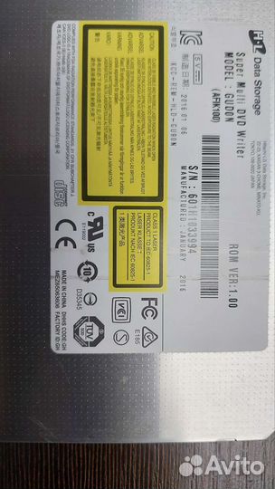 Привод DVD-RW Hitachi-LG gudon