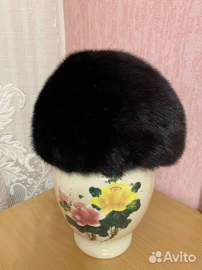 Шапка норковая женская