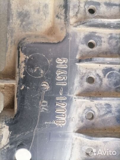 Защита под бампер для Toyota Corolla Axio/Fielder