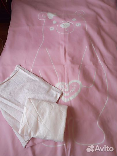 Детское постельное белье в детскую кроватку, новое
