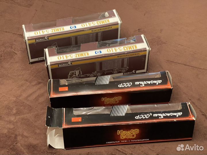 Коробки для грузовых моделей Камаз 1:43