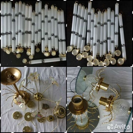 Детали для люстры,подвески, люстры