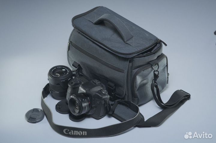 Зеркальный фотоаппарат canon eos 50d +объективы