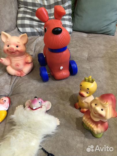 Резиновые игрушки СССР